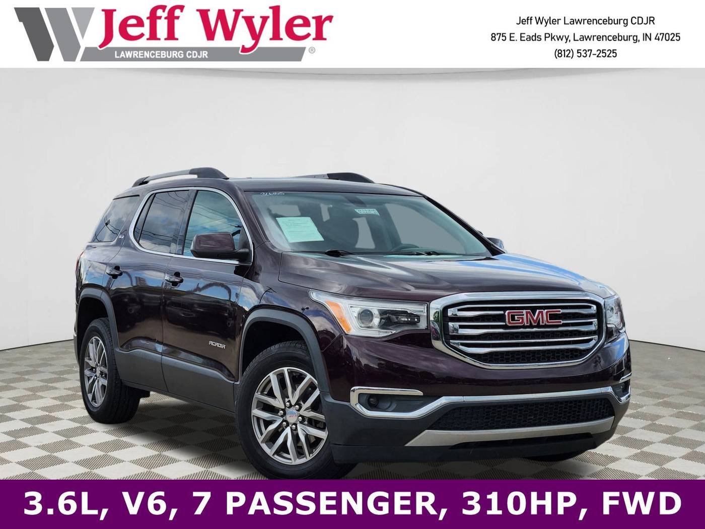2018 GMC Acadia SLE — SUV — 87,887 mi — Lawrenceburg, IN