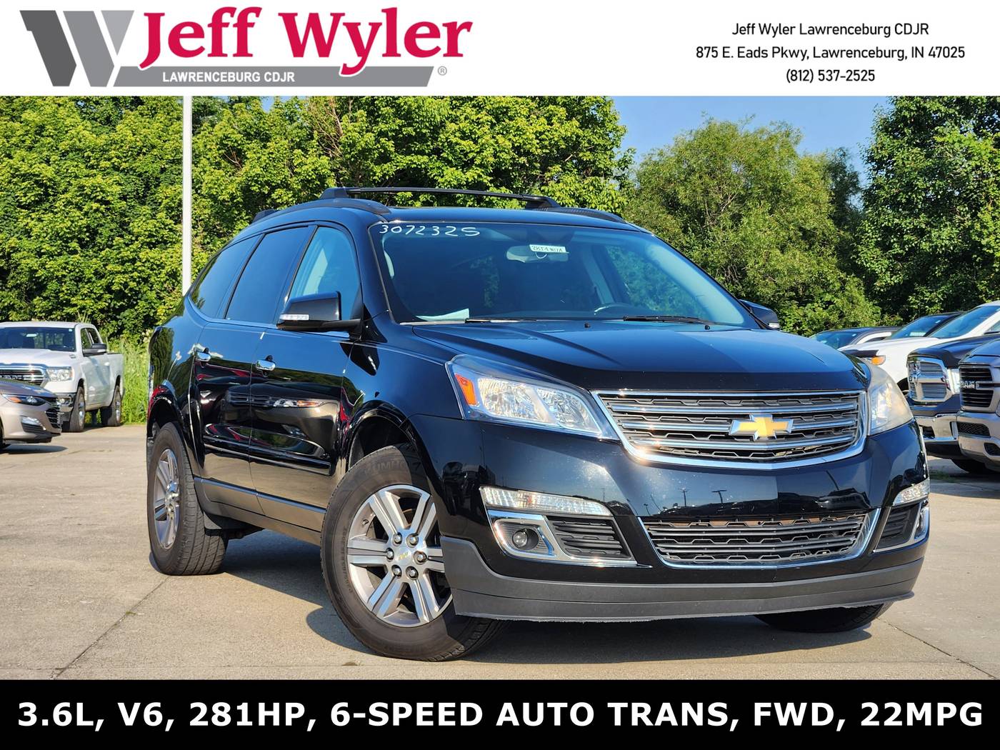 2016 Chevrolet Traverse LT — SUV — 132,663 mi — Lawrenceburg, IN