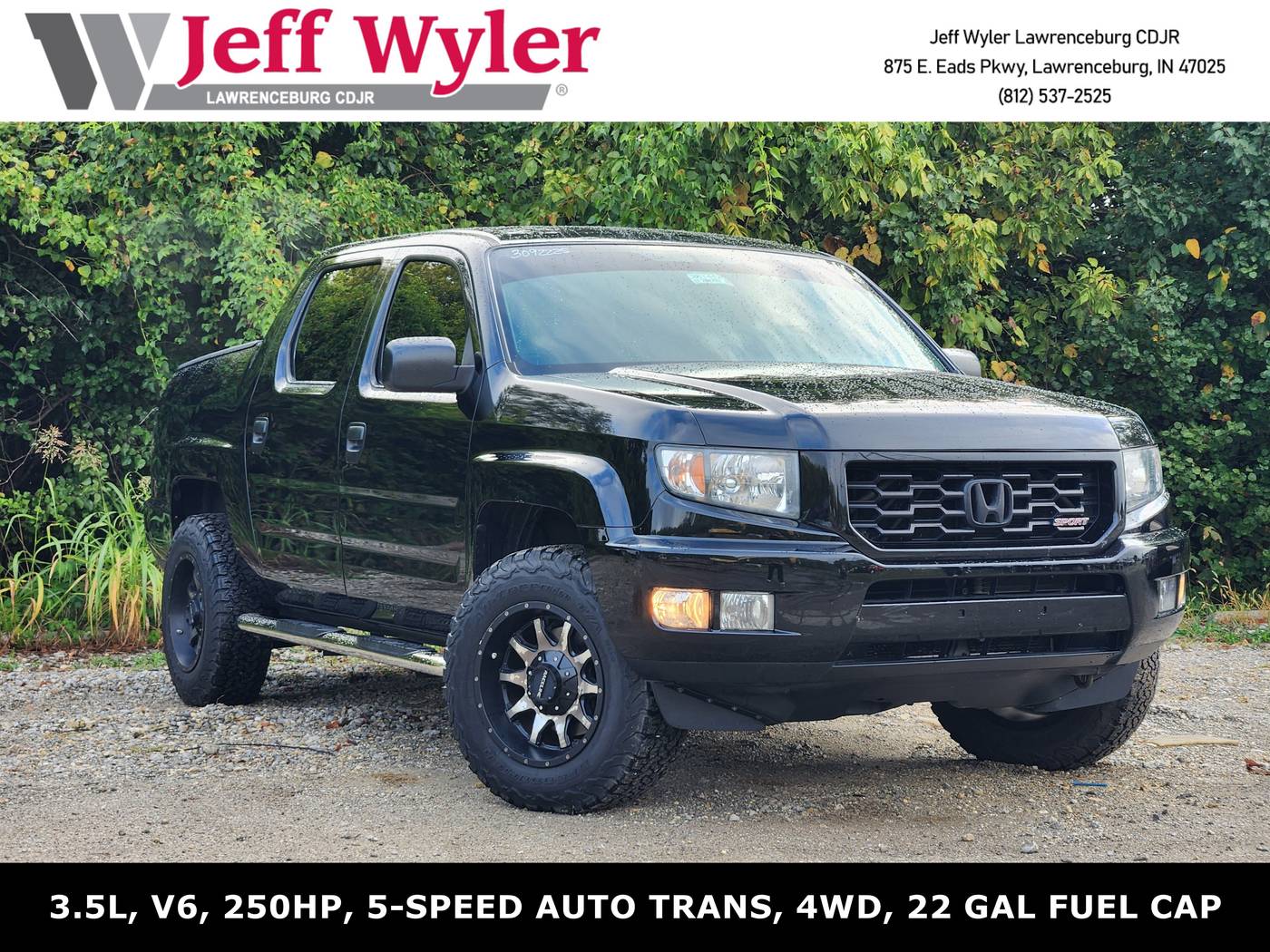 2013 Honda Ridgeline Sport — Pickup Truck — 113,498 mi — Lawrenceburg, IN