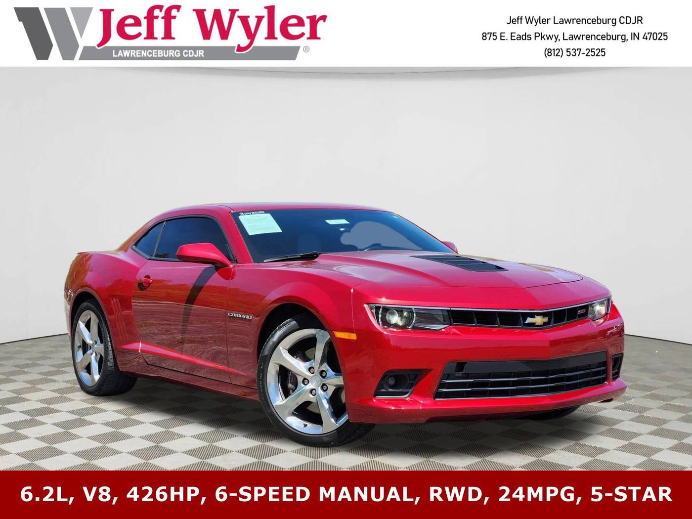 2014 Chevrolet Camaro 2SS — Coupe — 74,543 mi — Lawrenceburg, IN