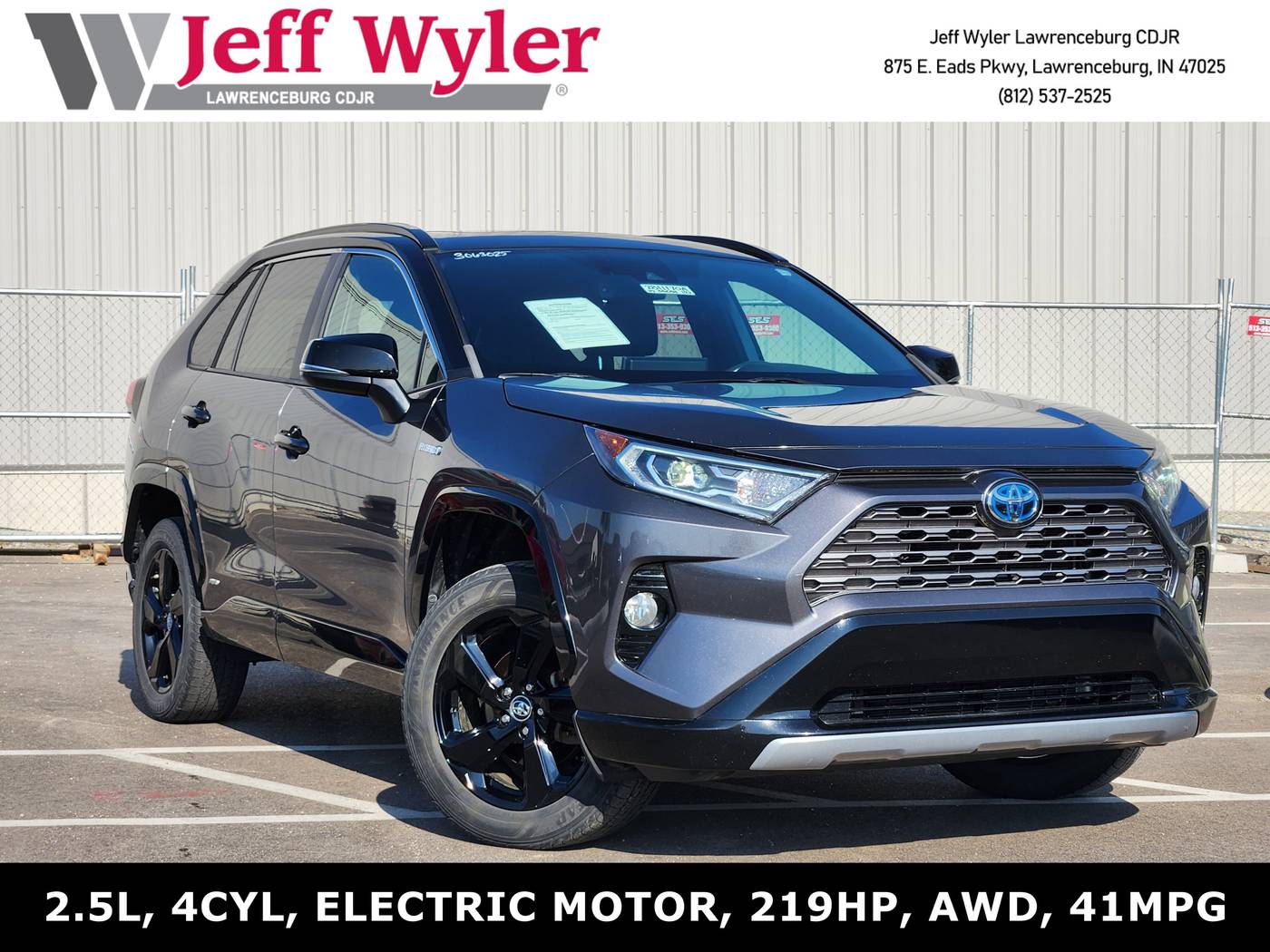 2019 Toyota RAV4 Hybrid XSE — SUV — 127,598 mi — Lawrenceburg, IN