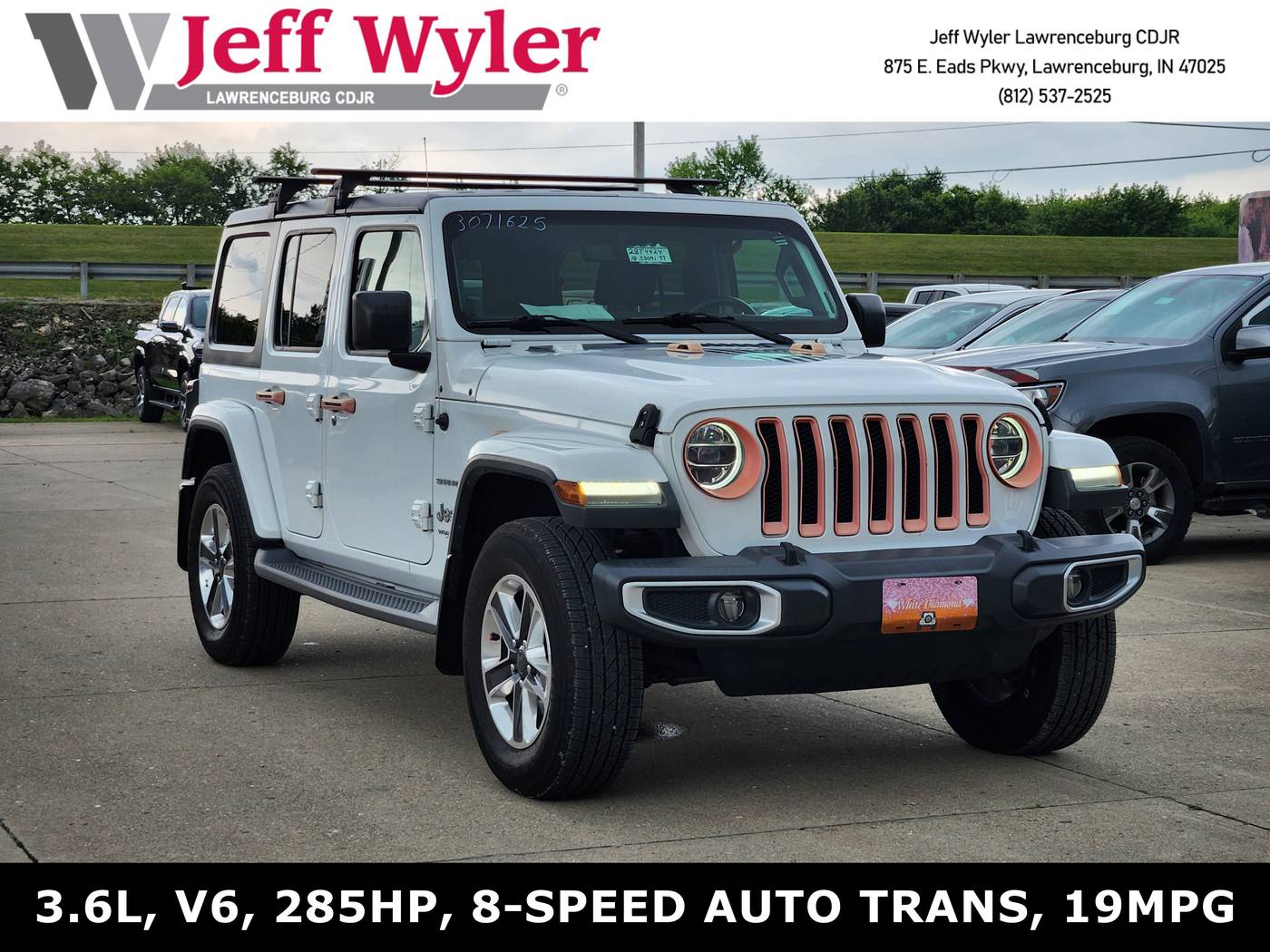 2018 Jeep Wrangler Sahara — SUV — 99,476 mi — Lawrenceburg, IN