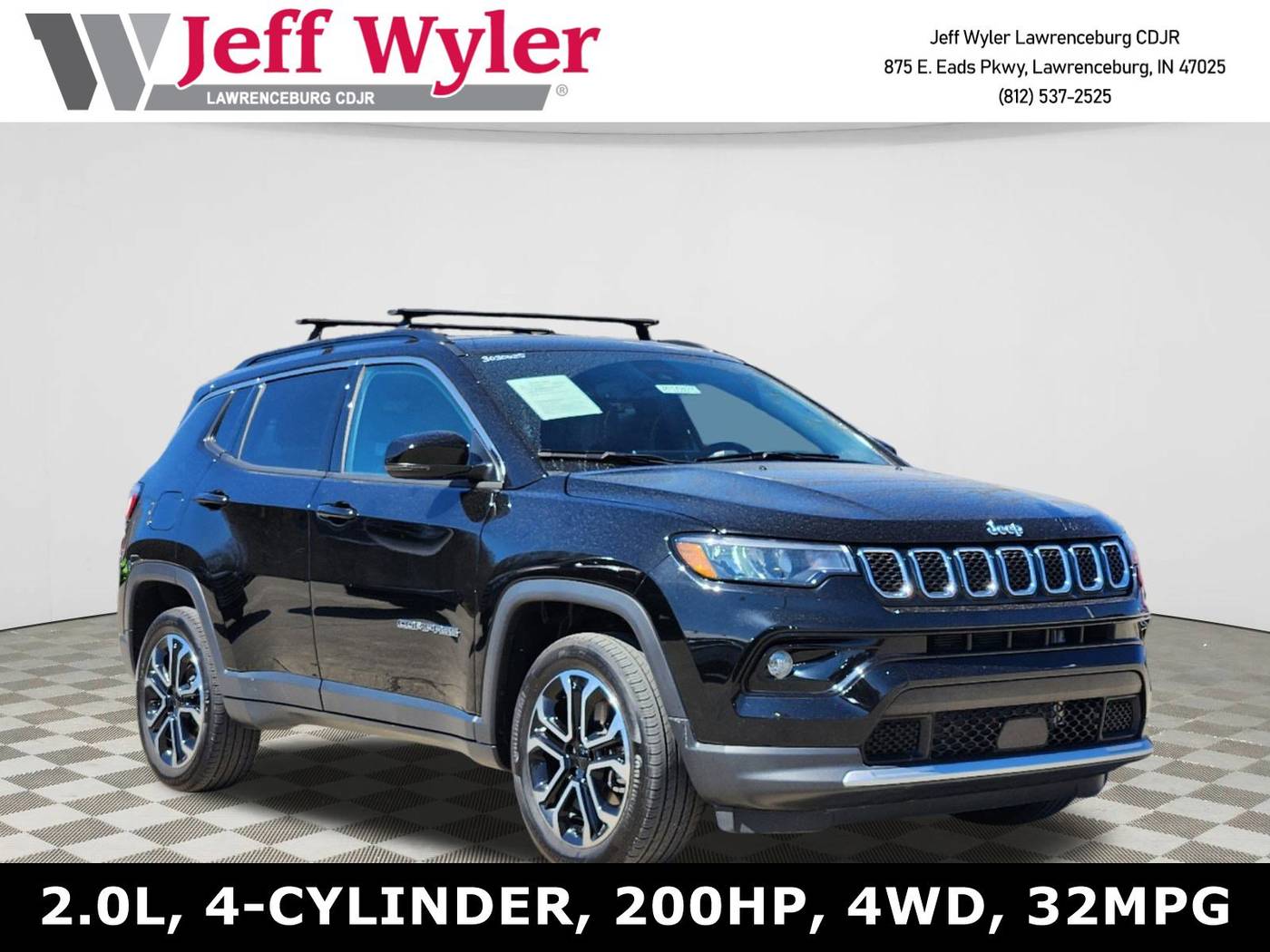 2023 Jeep Compass Limited — SUV — 36,816 mi — Lawrenceburg, IN
