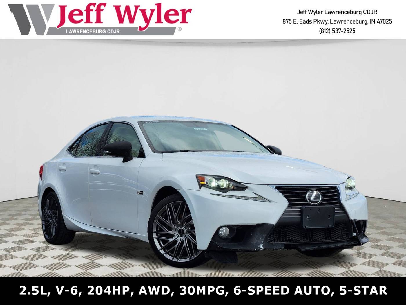2014 Lexus IS IS 250 — Sedan — 135,103 mi — Lawrenceburg, IN