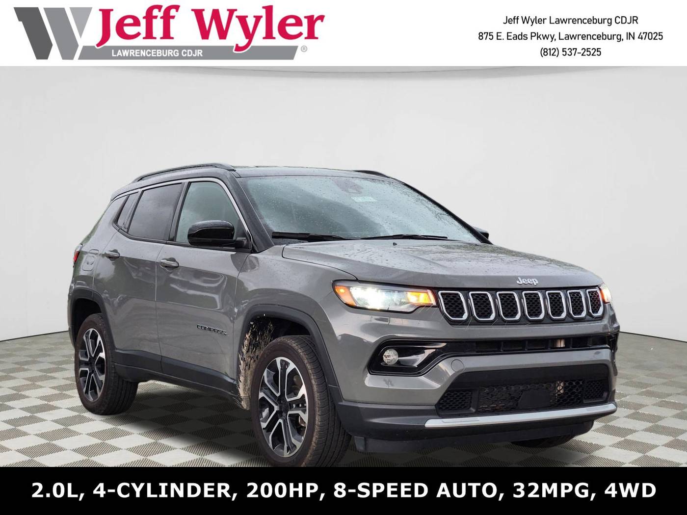 2023 Jeep Compass Limited — SUV — 46,983 mi — Lawrenceburg, IN