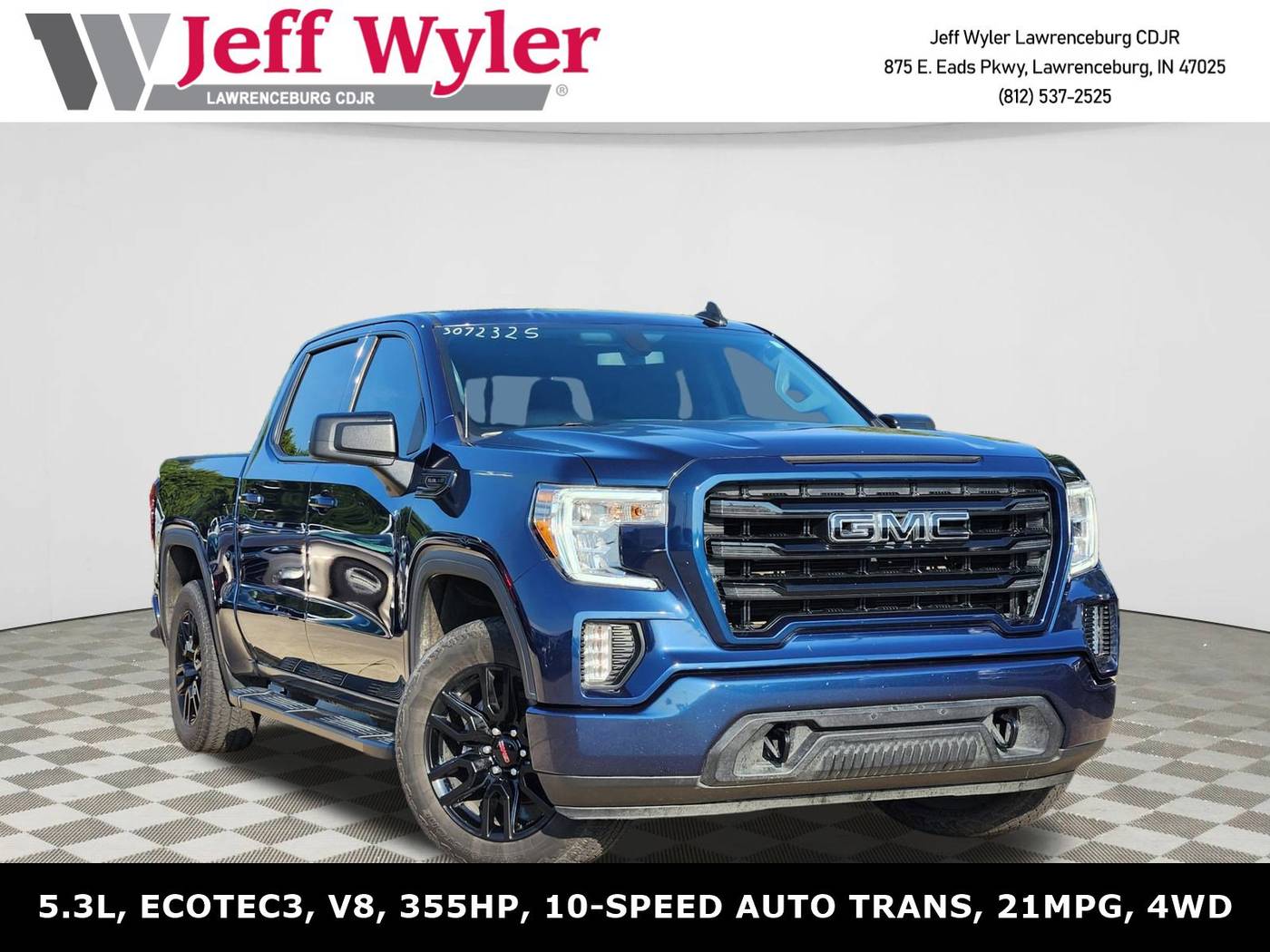 2021 GMC Sierra 1500 Elevation — Pickup Truck — 54,989 mi — Lawrenceburg, IN