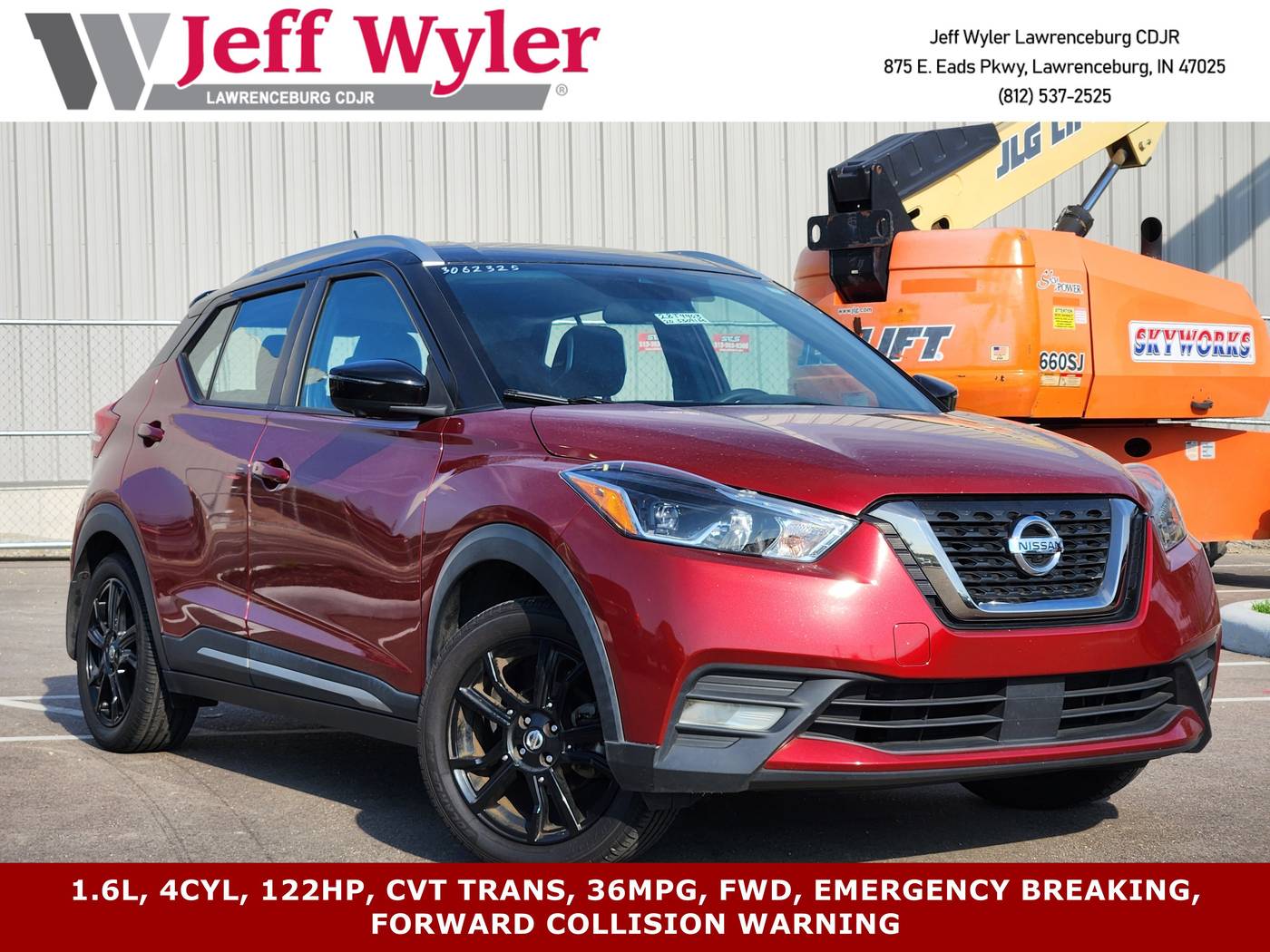2020 Nissan Kicks SR — SUV — 64,966 mi — Lawrenceburg, IN
