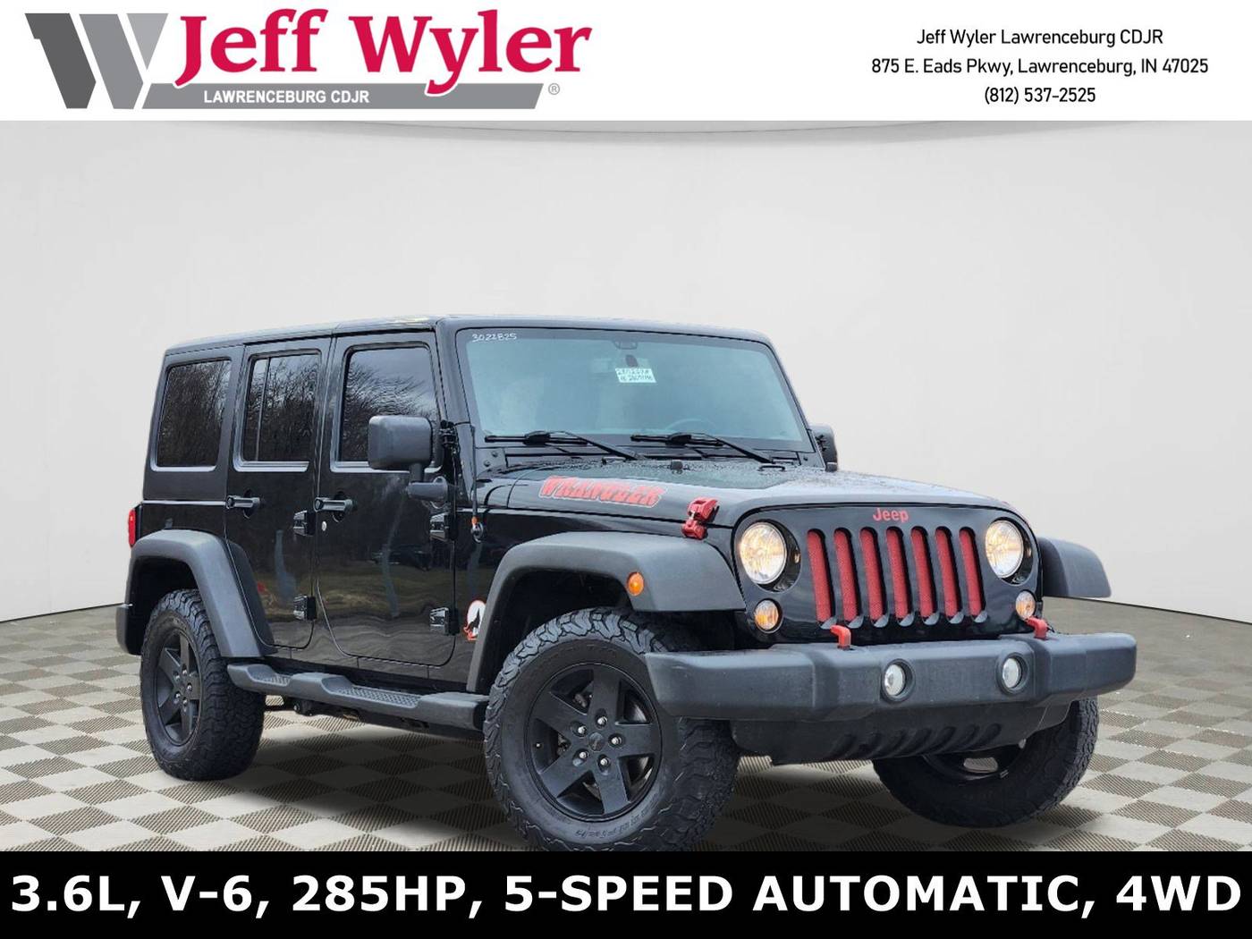 2015 Jeep Wrangler Sport — SUV — 140,396 mi — Lawrenceburg, IN