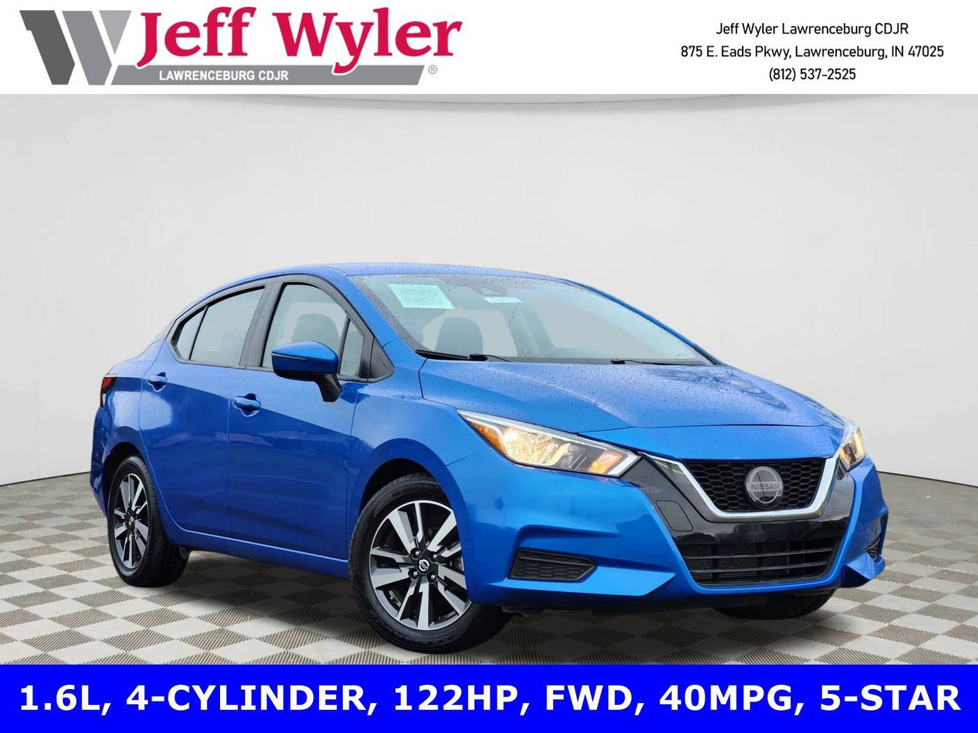 2021 Nissan Versa SV — Sedan — 56,316 mi — Lawrenceburg, IN