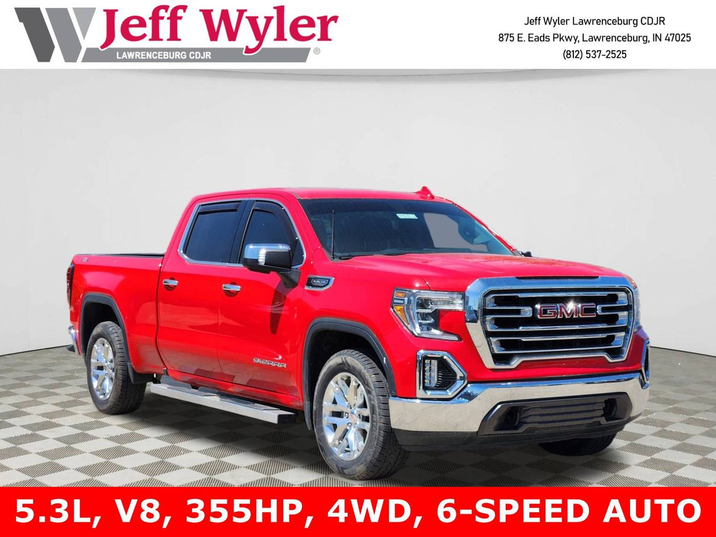 2019 GMC Sierra 1500 SLT — Pickup Truck — 108,800 mi — Lawrenceburg, IN