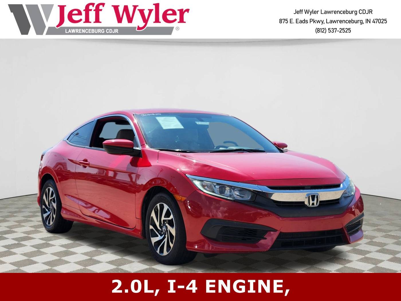 2018 Honda Civic LX — Coupe — 145,246 mi — Lawrenceburg, IN