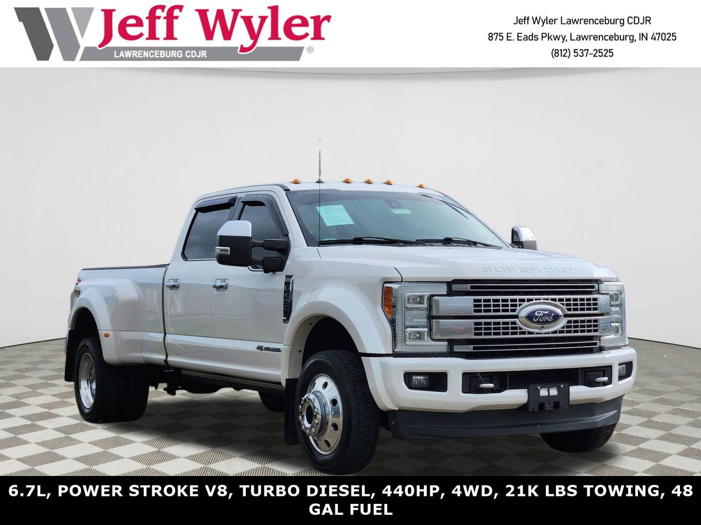 2017 Ford Super Duty F-450 XL — Pickup Truck — 80,892 mi — Lawrenceburg, IN