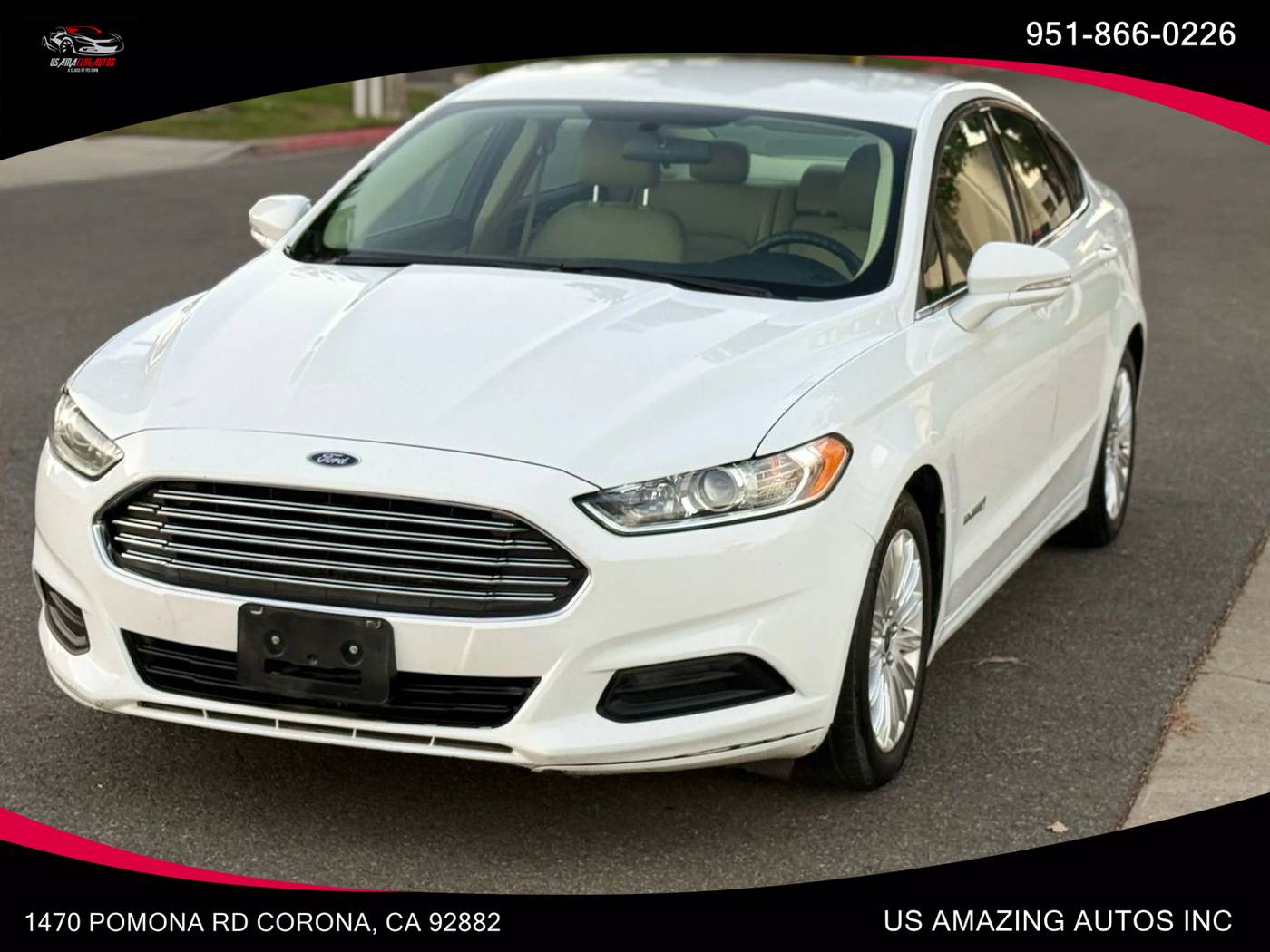 2016 Ford Fusion Hybrid SE — Sedan — 51,535 mi — Corona, CA