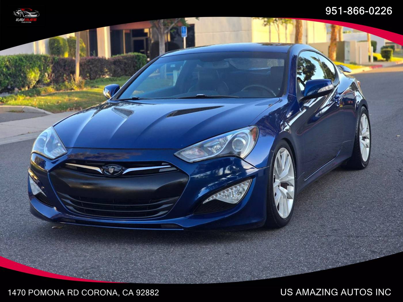 2014 Hyundai Genesis Coupe 3.8 Ultimate — Coupe — 75,188 mi — Corona, CA