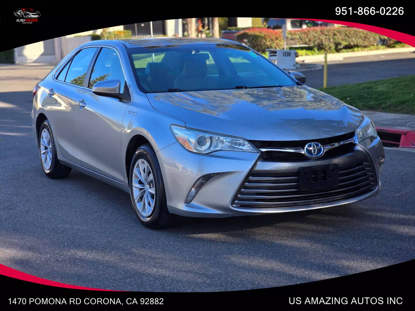 2015 Toyota Camry Hybrid LE — Sedan — 95,787 mi — Corona, CA