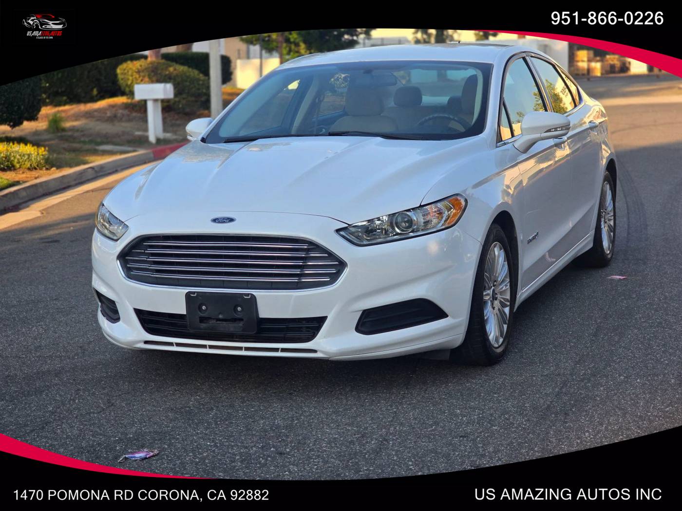 2016 Ford Fusion Hybrid SE — Sedan — 54,404 mi — Corona, CA