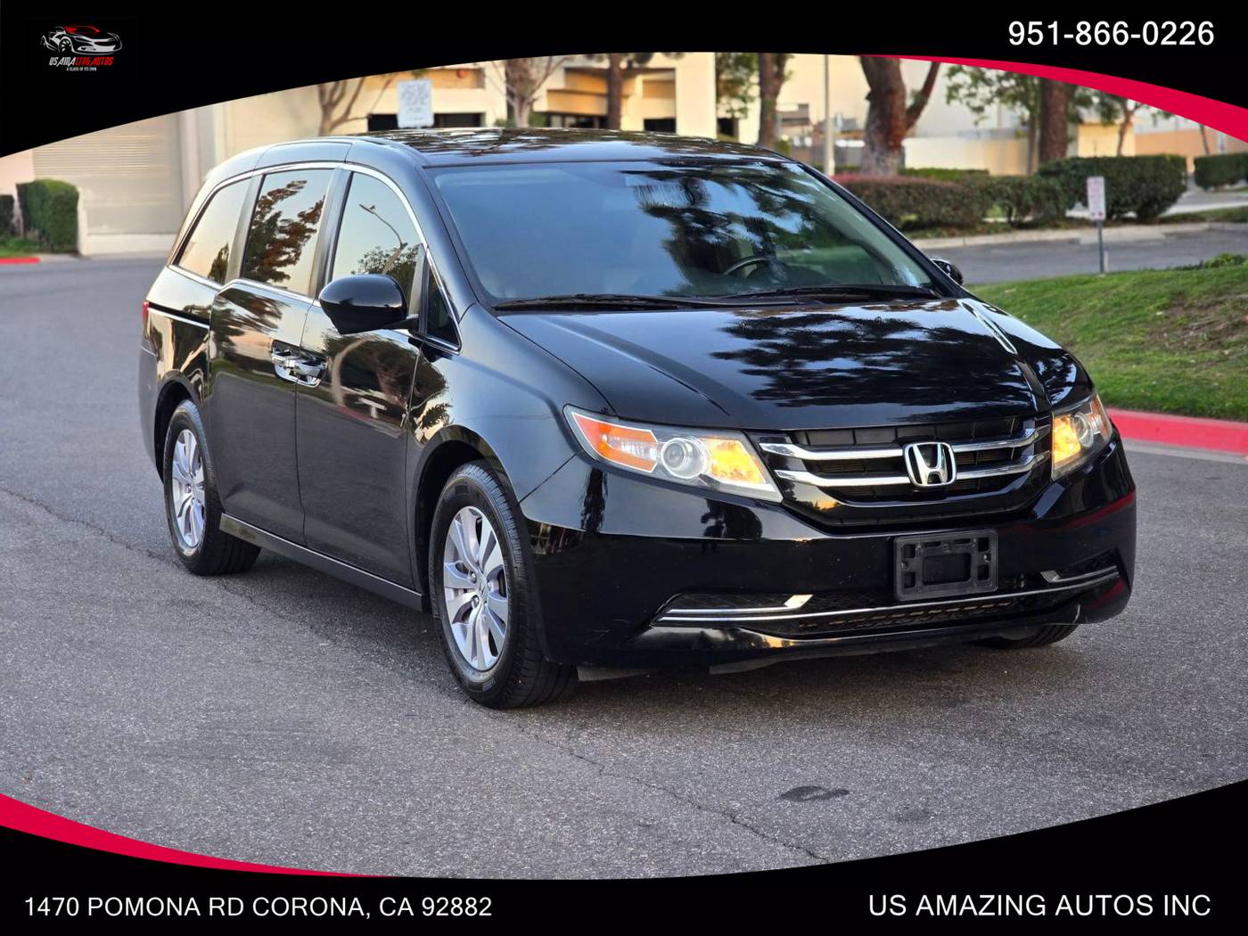 2016 Honda Odyssey EX-L — Minivan — 90,137 mi — Corona, CA