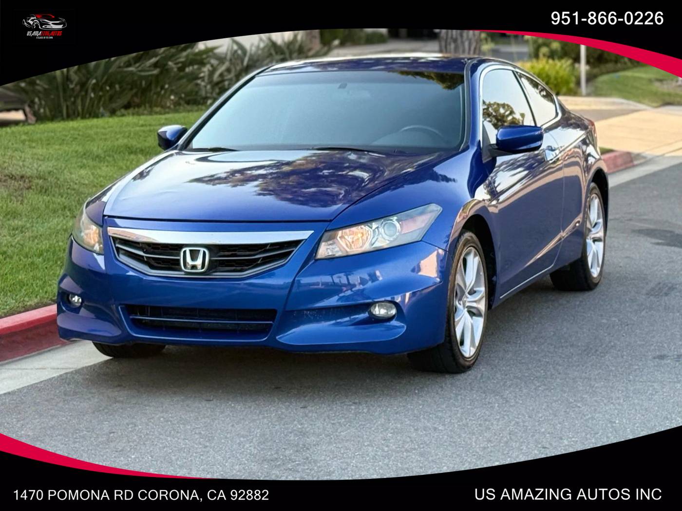 2011 Honda Accord EX-L V6 — Coupe — 112,397 mi — Corona, CA