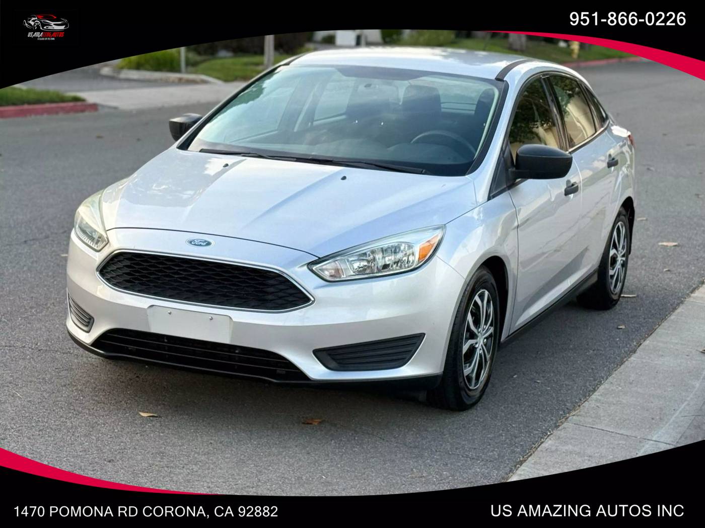 2015 Ford Focus S — Sedan — 44,580 mi — Corona, CA
