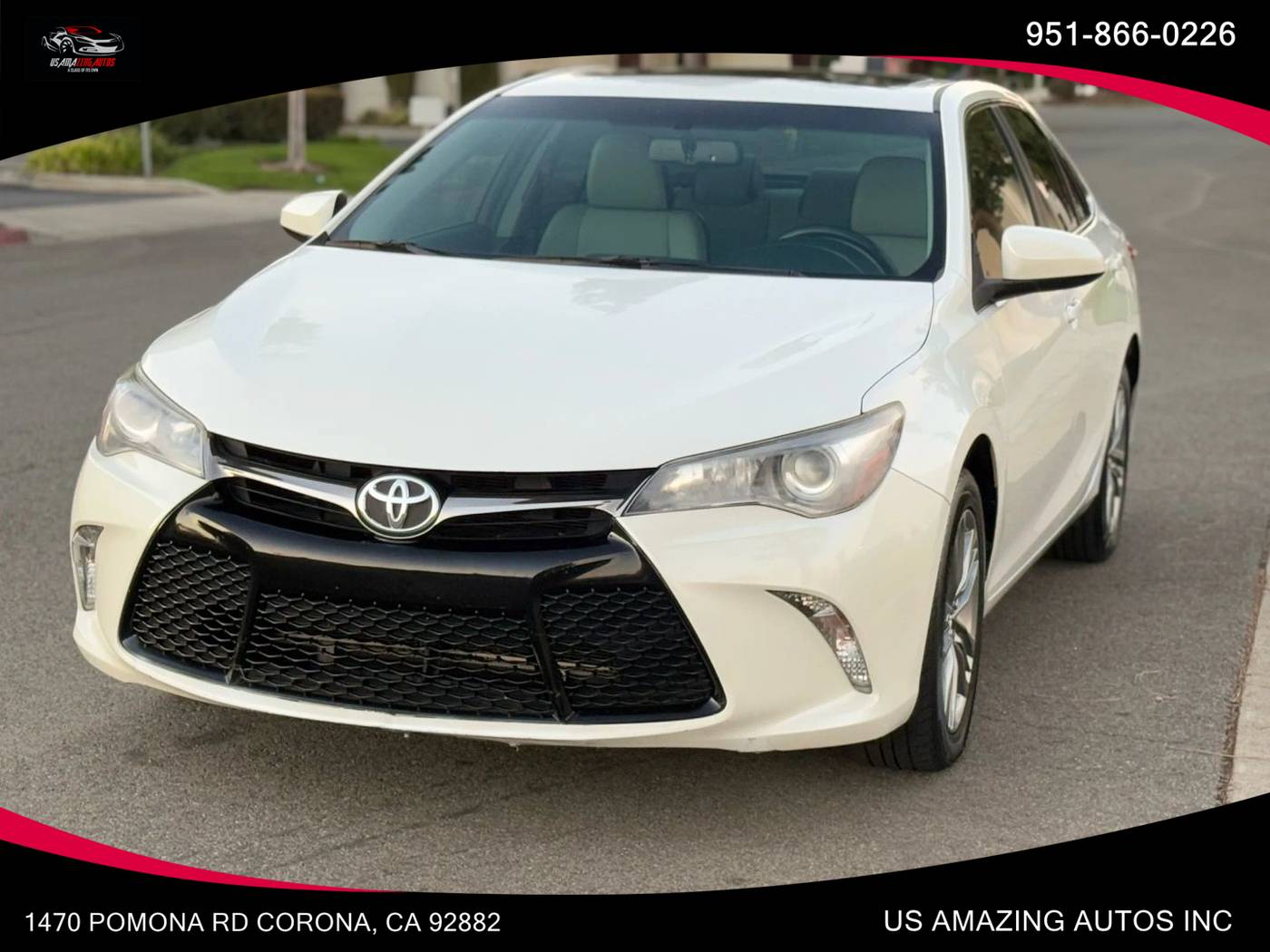 2017 Toyota Camry SE — Sedan — 79,980 mi — Corona, CA
