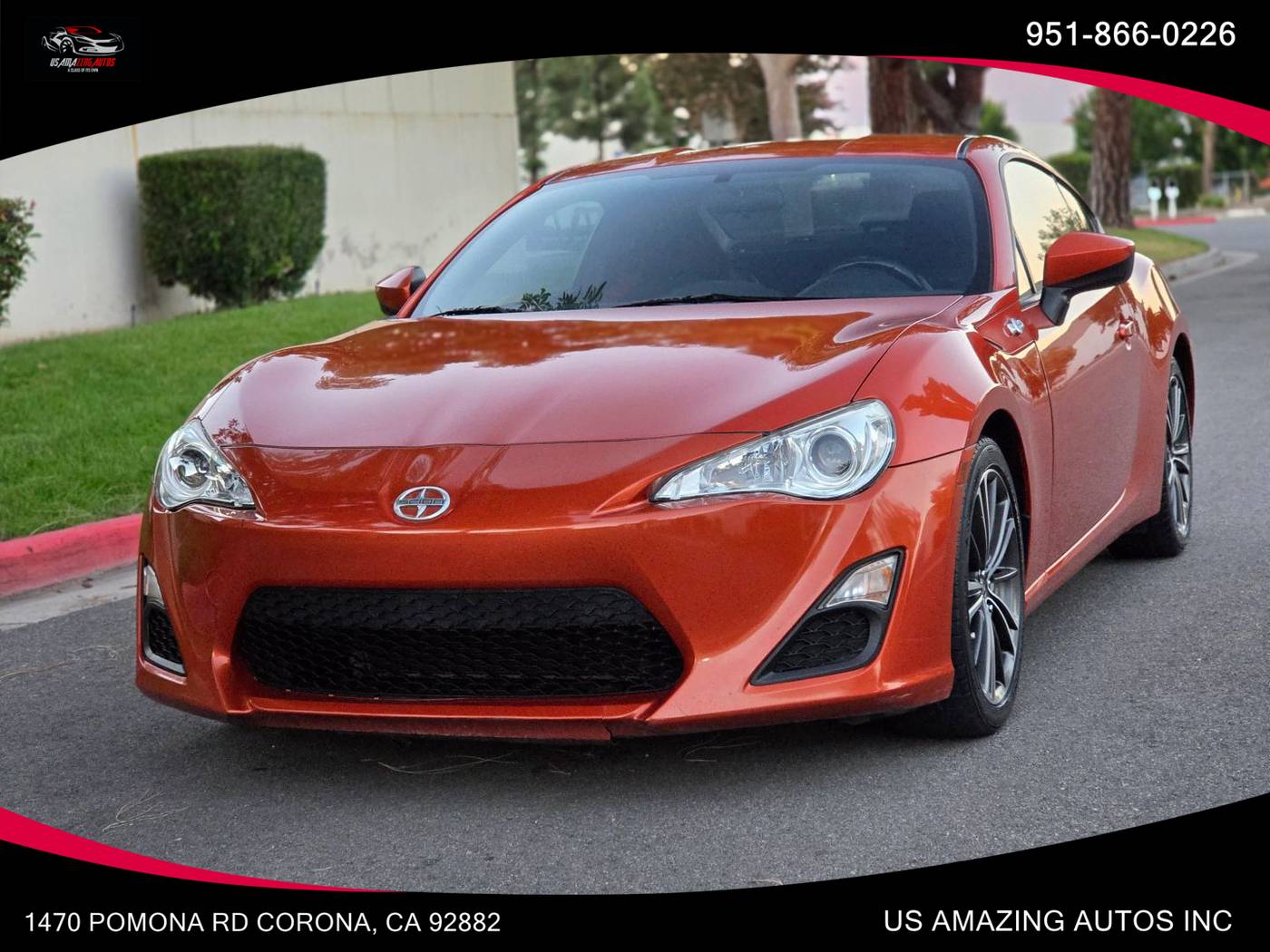 2016 Scion FR-S Base — Coupe — 86,657 mi — Corona, CA
