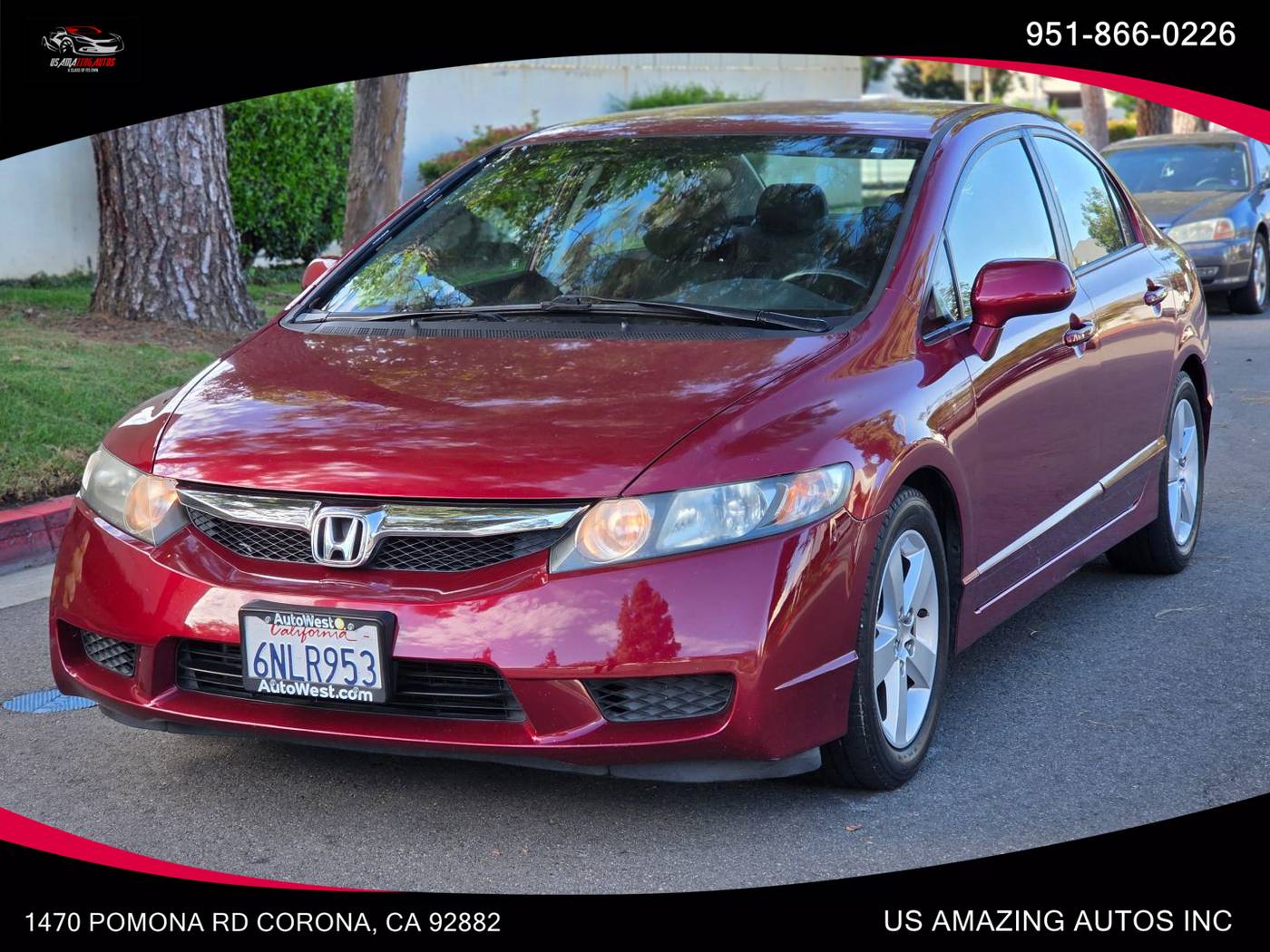 2011 Honda Civic LX-S — Sedan — 86,950 mi — Corona, CA