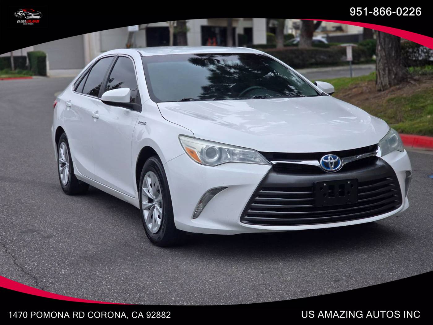 2016 Toyota Camry Hybrid LE — Sedan — 65,298 mi — Corona, CA