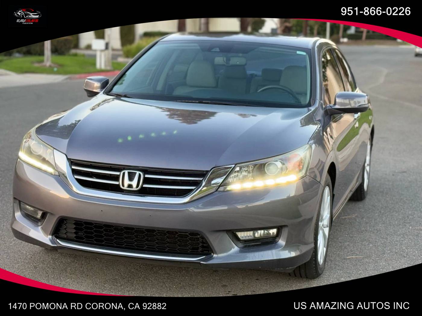 2014 Honda Accord EX-L V6 — Sedan — 83,854 mi — Corona, CA