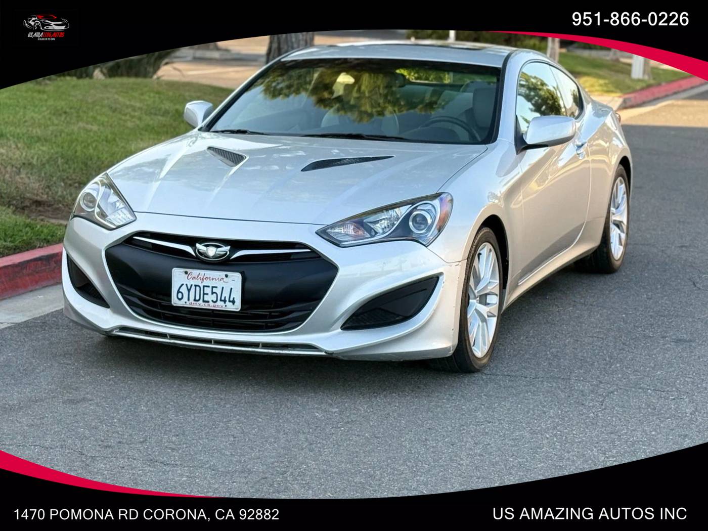 2013 Hyundai Genesis Coupe 2.0T Premium — Coupe — 94,604 mi — Corona, CA