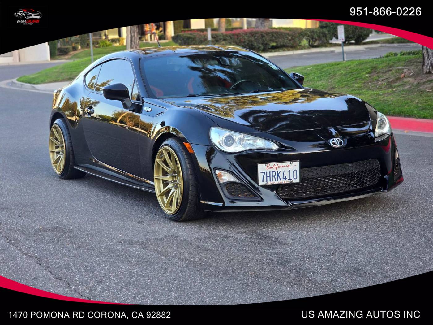 2013 Scion FR-S Base — Coupe — 76,707 mi — Corona, CA