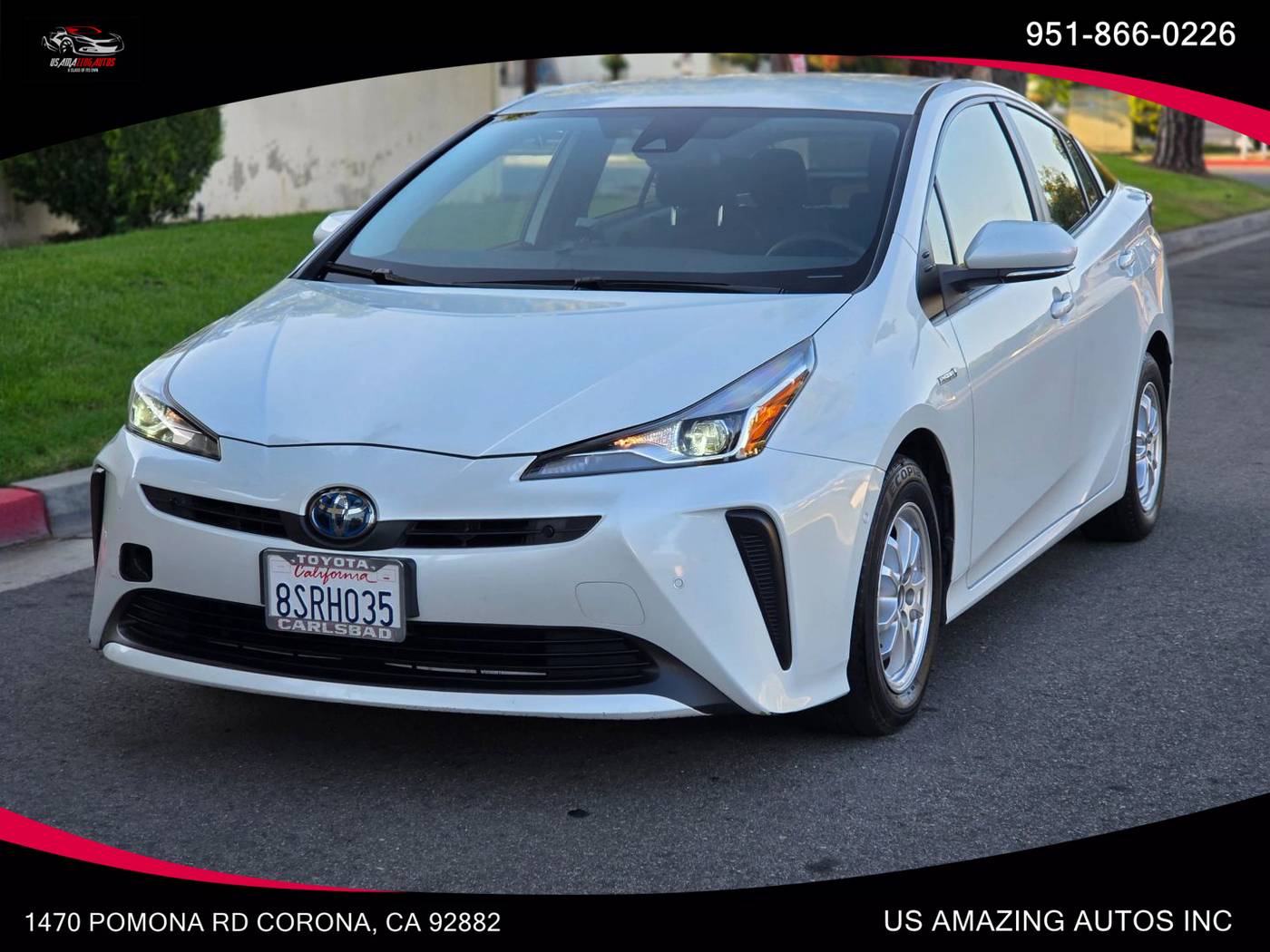 2021 Toyota Prius L Eco — Hatchback — 60,797 mi — Corona, CA