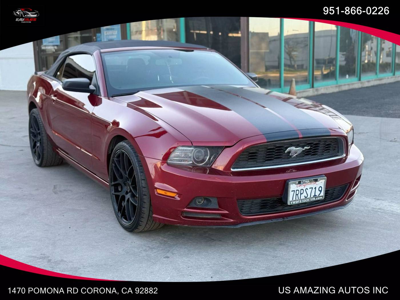 2014 Ford Mustang V6 — Convertible — 119,088 mi — Corona, CA