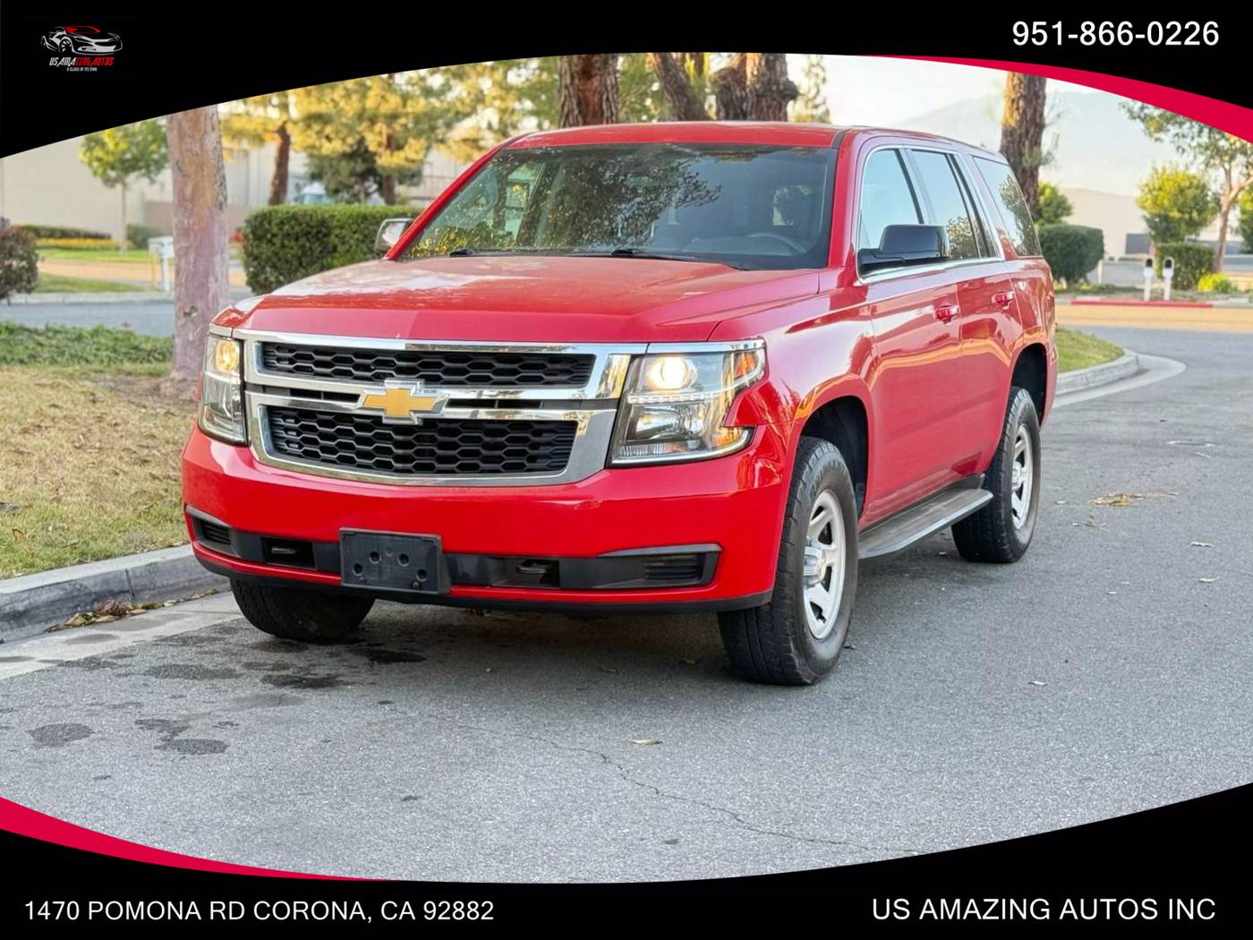 2018 Chevrolet Tahoe Commercial — SUV — 17,467 mi — Corona, CA