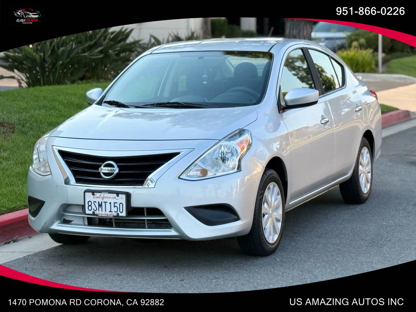 2018 Nissan Versa SV — Sedan — 87,916 mi — Corona, CA