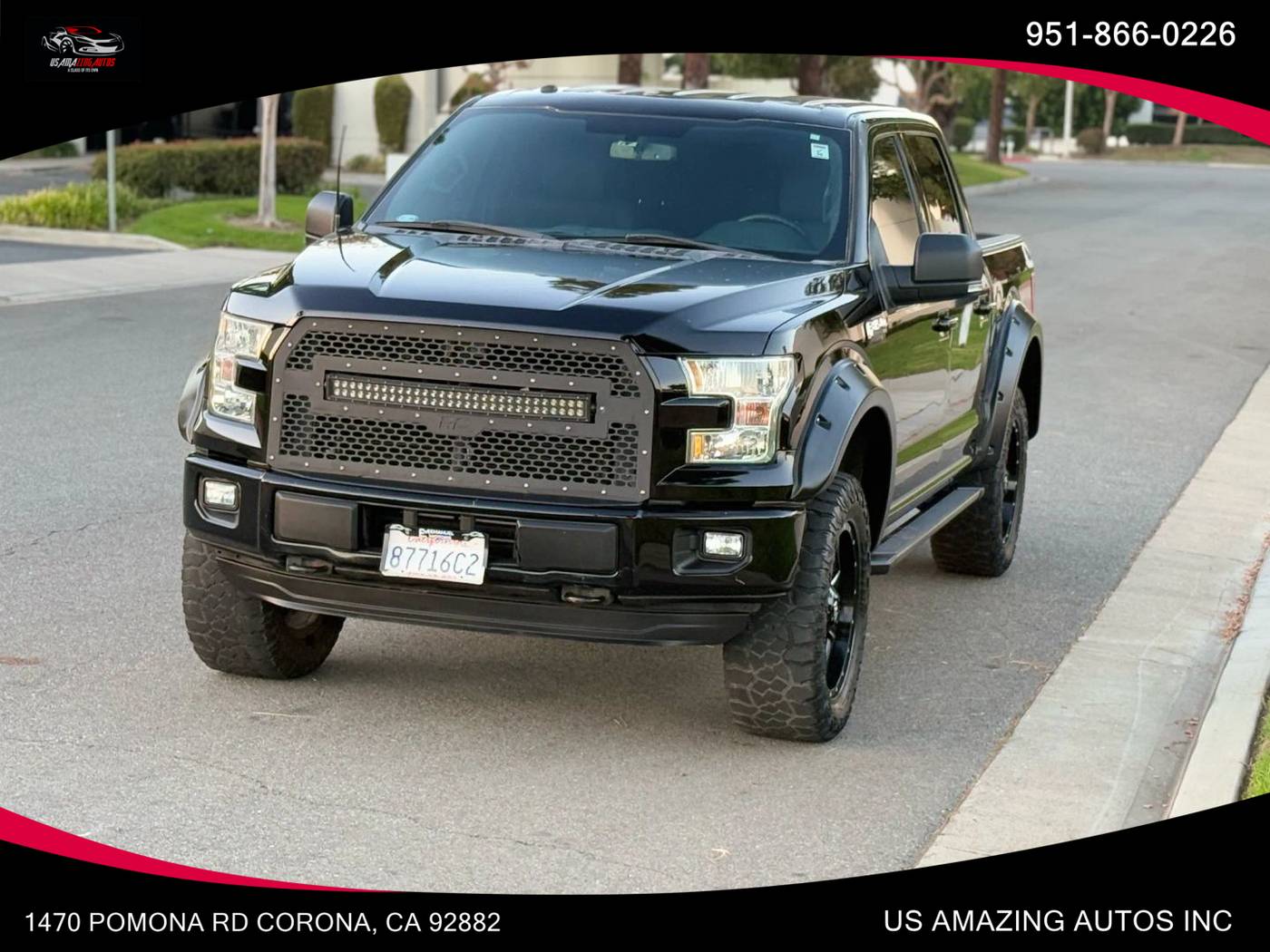 2016 Ford F-150 XLT — Pickup Truck — 118,485 mi — Corona, CA
