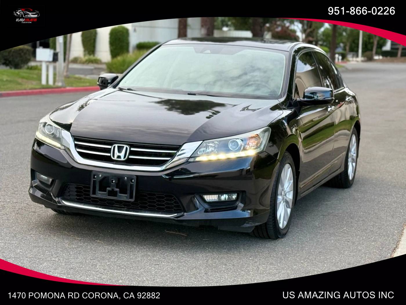 2015 Honda Accord EX-L V6 — Sedan — 84,953 mi — Corona, CA
