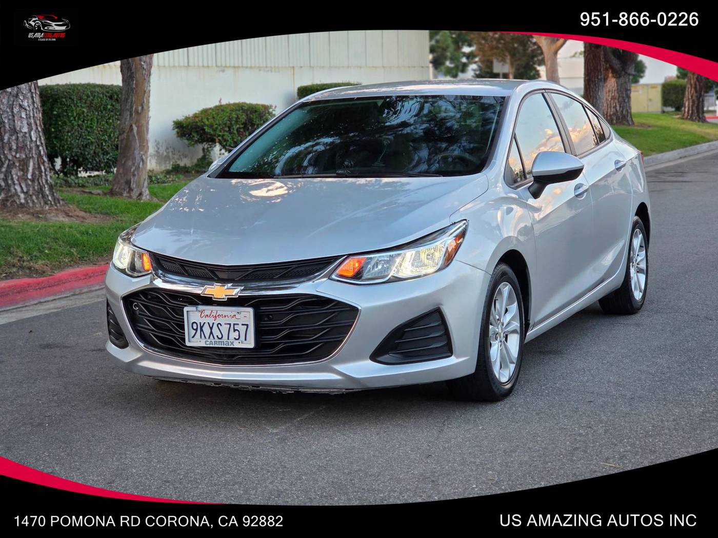 2019 Chevrolet Cruze LS — Sedan — 84,949 mi — Corona, CA