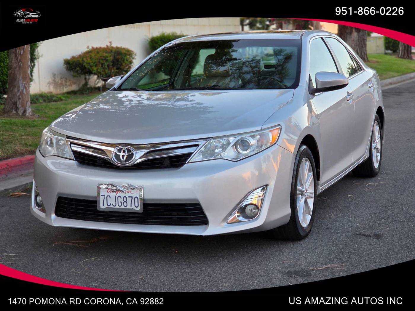 2014 Toyota Camry XLE — Sedan — 84,205 mi — Corona, CA