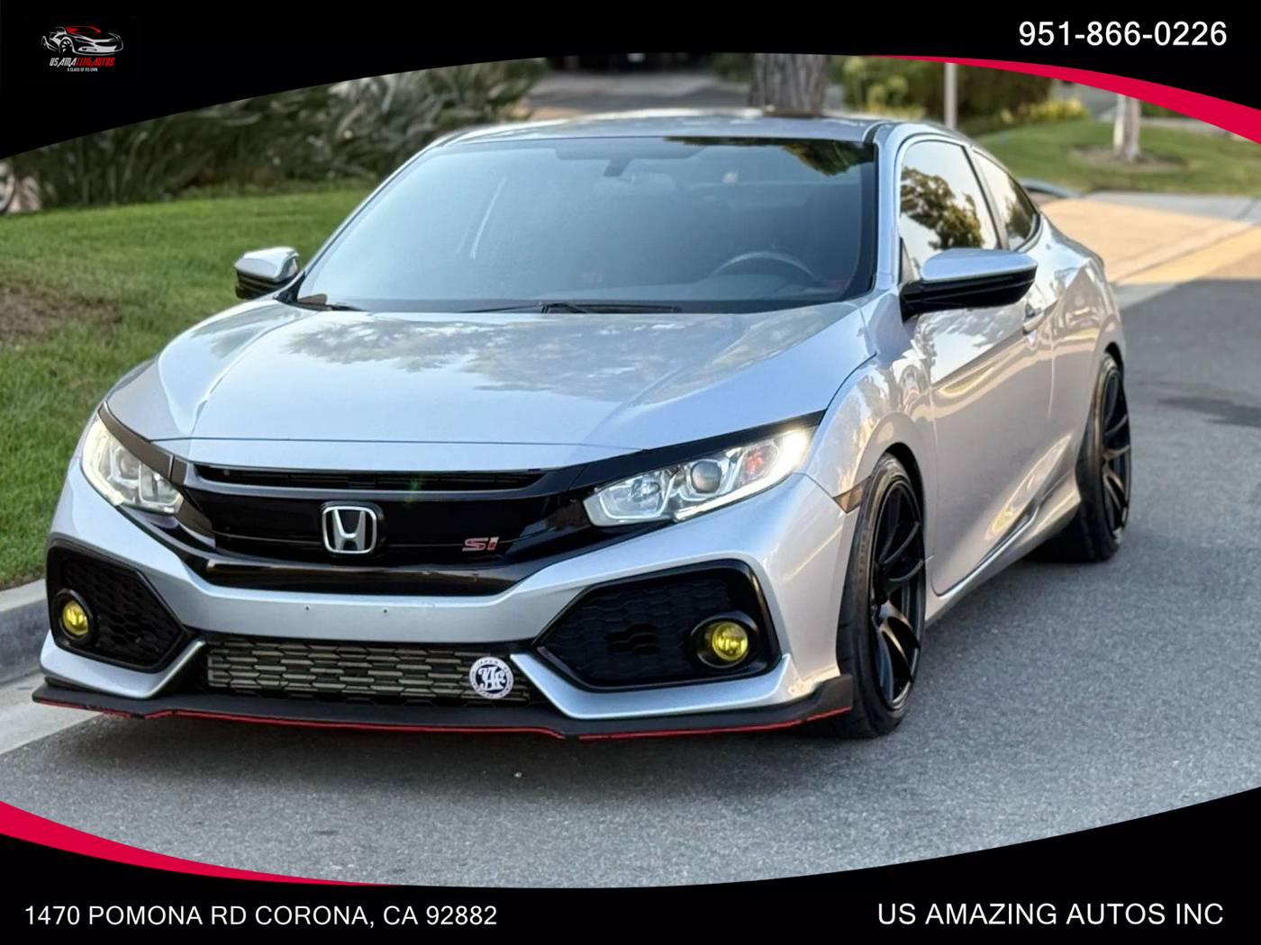 2018 Honda Civic Si — Coupe — 86,257 mi — Corona, CA
