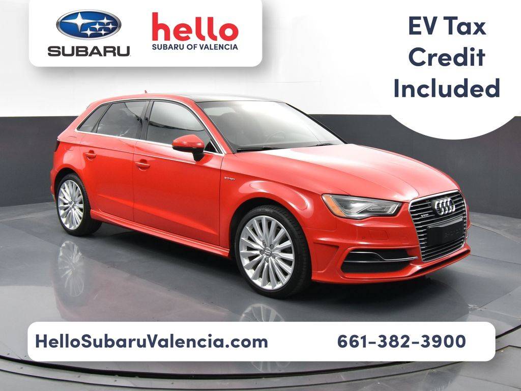 2016 Audi A3 e-tron Premium Plus — Hatchback — 52,282 mi — Santa Clarita, CA