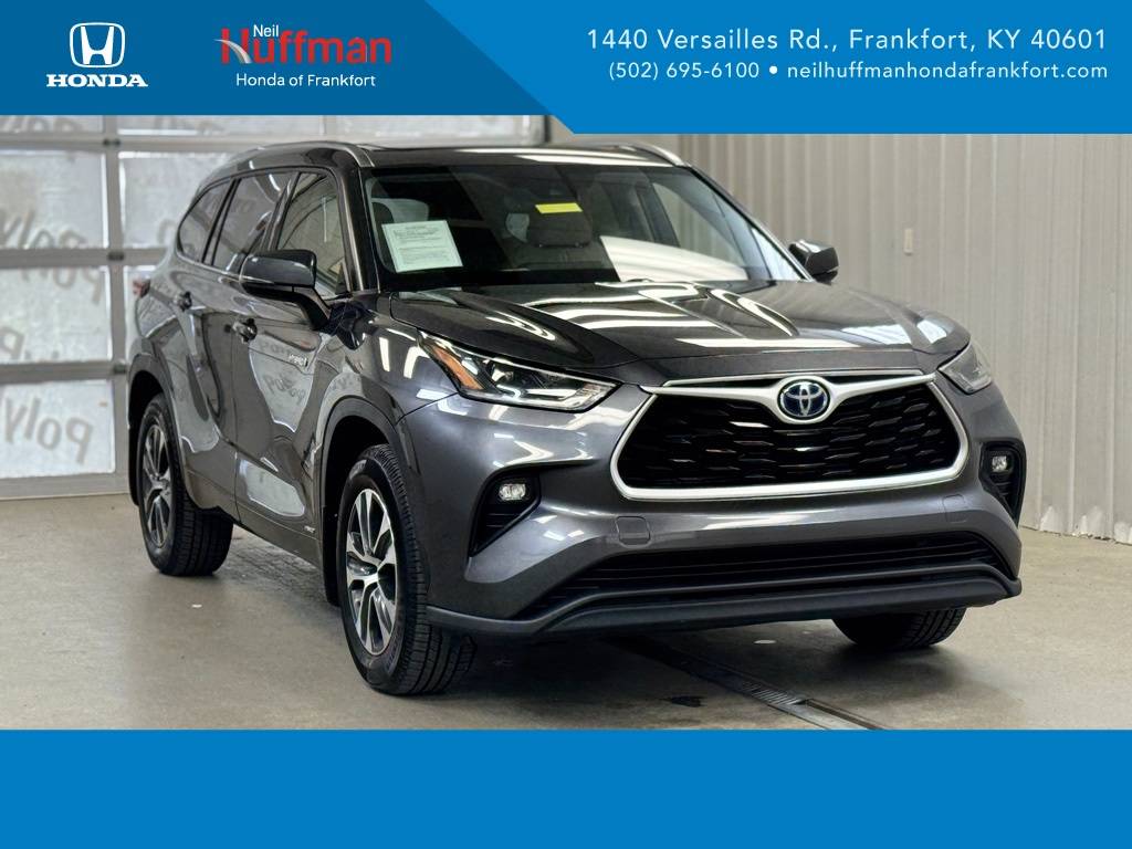 2021 Toyota Highlander Hybrid XLE — SUV — 58,815 mi — Frankfort, KY