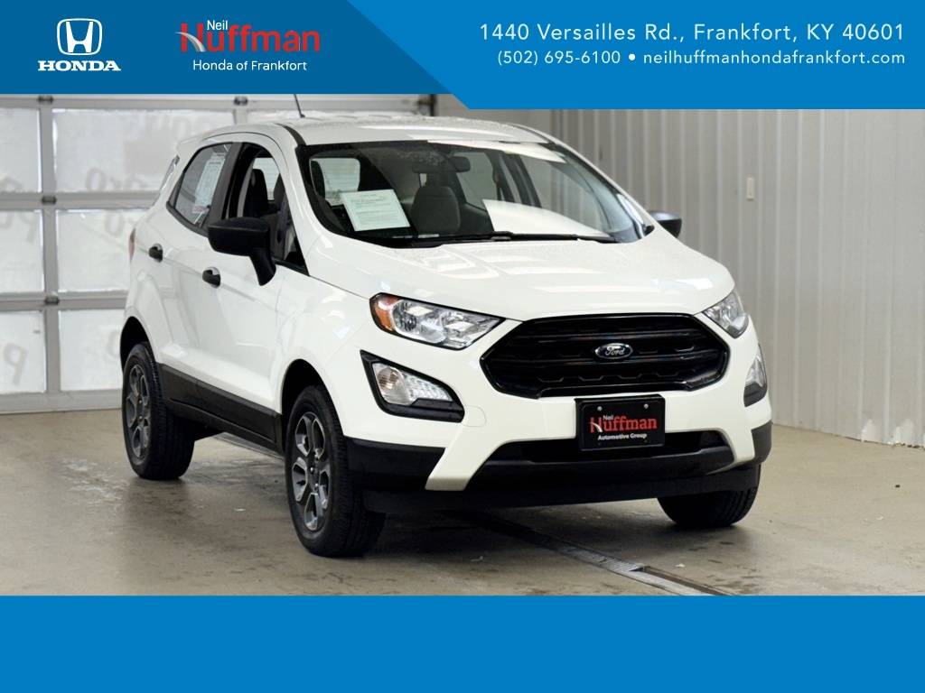 2022 Ford EcoSport S — SUV — 10,023 mi — Frankfort, KY