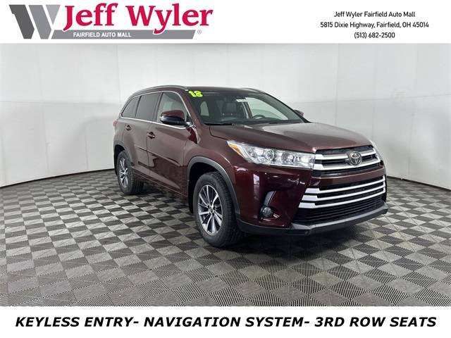 2018 Toyota Highlander XLE — SUV — 120,926 mi — Fairfield, OH
