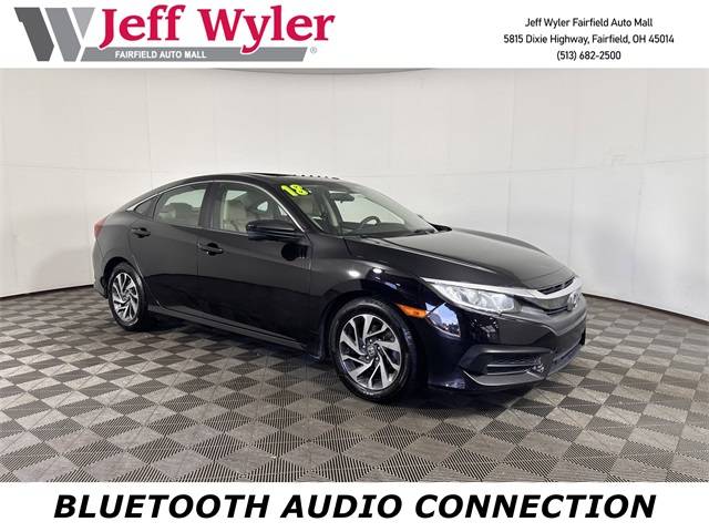 2018 Honda Civic EX — Sedan — 105,887 mi — Fairfield, OH