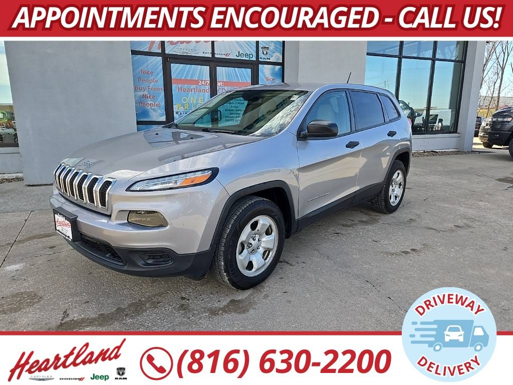 2016 Jeep Cherokee Sport — SUV — 62,603 mi — Excelsior Springs, MO
