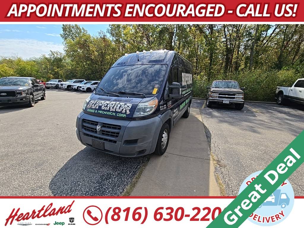 2015 Ram ProMaster Cargo Van 2500 — Cargo Van — 61,124 mi — Excelsior Springs, MO
