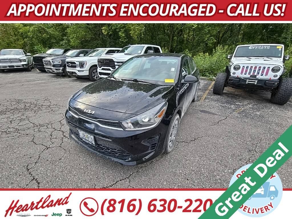 2022 Kia Rio S — Sedan — 108,745 mi — Excelsior Springs, MO