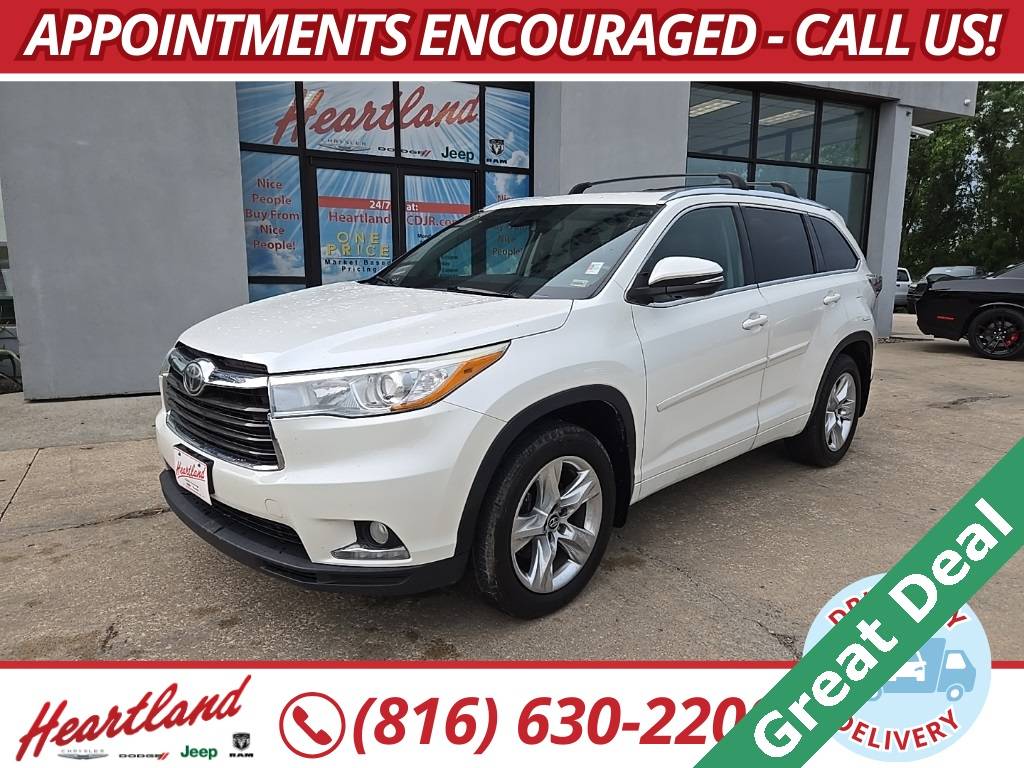 2016 Toyota Highlander Limited — SUV — 166,624 mi — Excelsior Springs, MO