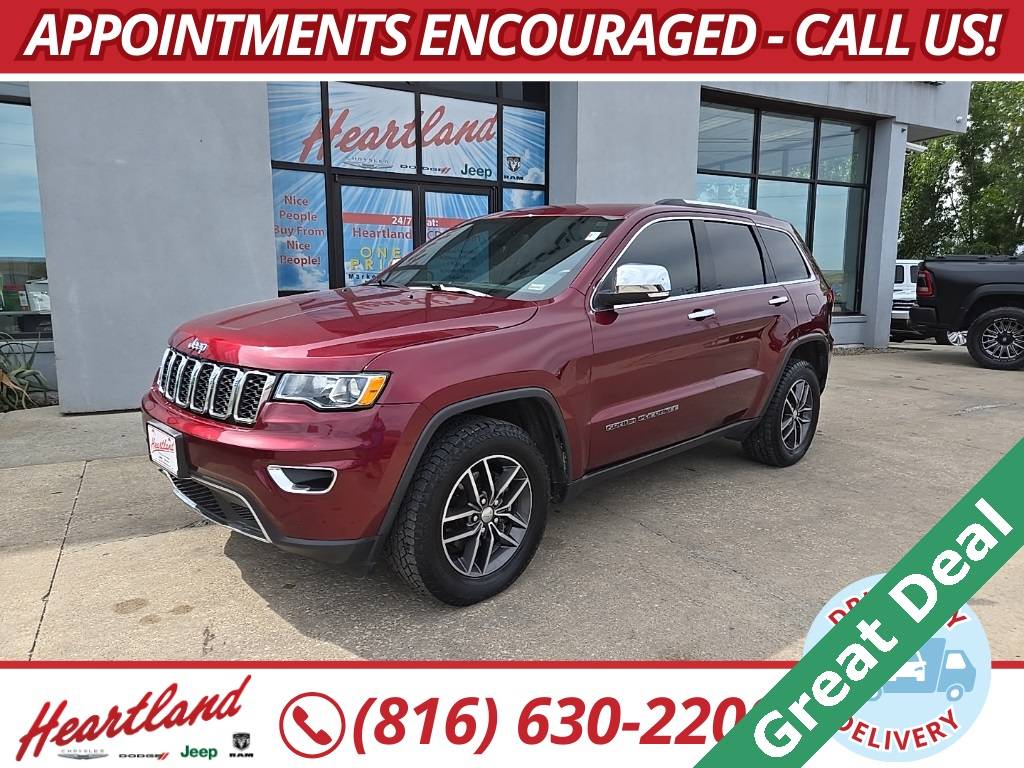 2018 Jeep Grand Cherokee Limited — SUV — 93,280 mi — Excelsior Springs, MO
