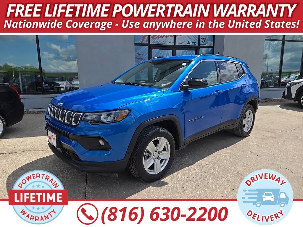 2022 Jeep Compass Latitude — SUV — 51,763 mi — Excelsior Springs, MO